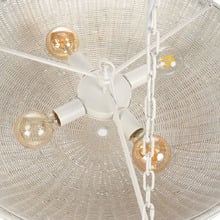 Castine Rattan 4 Light Pendant